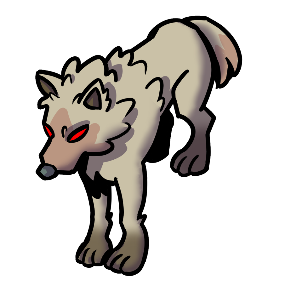 Dire Wolf 1 by David Rhodes